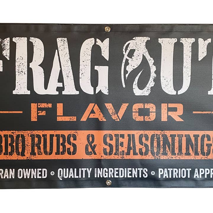 Display Banner - 6' x 3' for wholesale by Frag Out Flavor