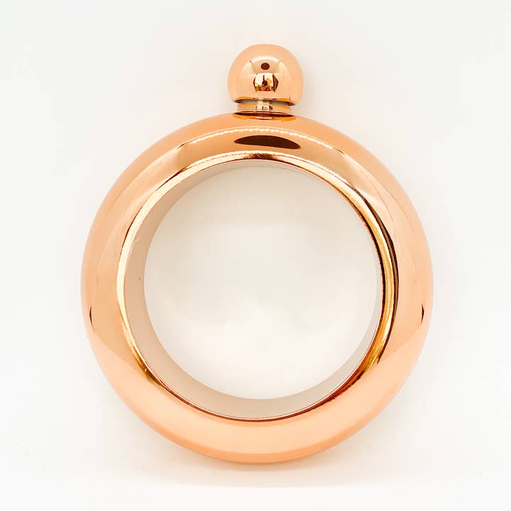 Hip flask in the shape of a bangle | perfect JGA accessory for wholesale by shopandmarry