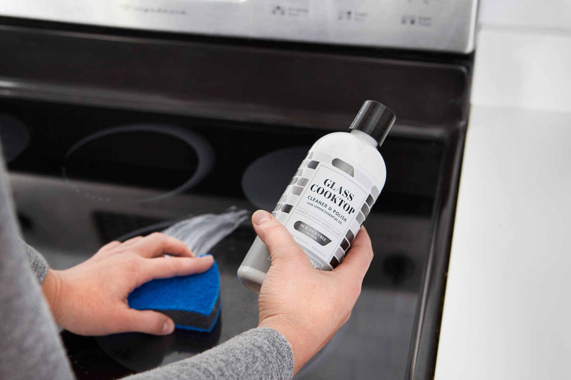 Therapy Clean - Vendita all'ingrosso Detergenti vetri - Detergente e lucidante per piano cottura in vetro, 16 oz9