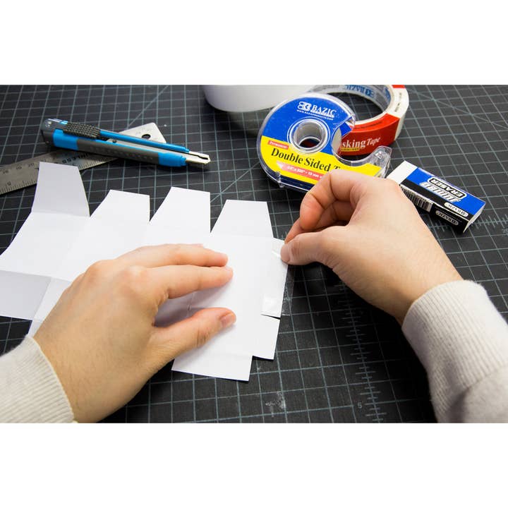 Luna Office Supply - Everyday Essential - Wholesale Tape - 500" Double Sided Permanent Tape With Dispenser4