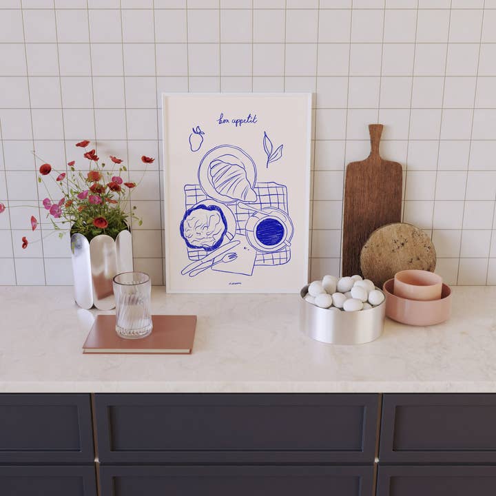 Impresión Bon Appetit para venta al por mayor de RM Decor Studio