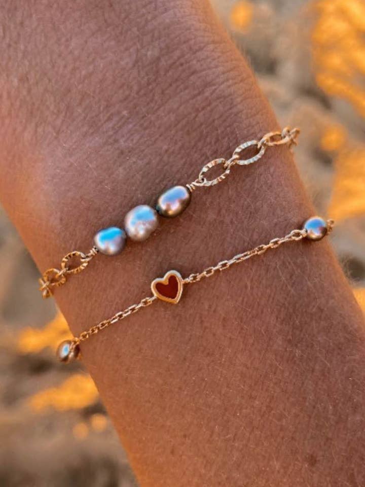 BRACELET LOVELY ROUGE pour la vente par PARCI PARLA