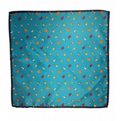 Pochette John Poissons Turquoise pour la vente par Maison Baylé