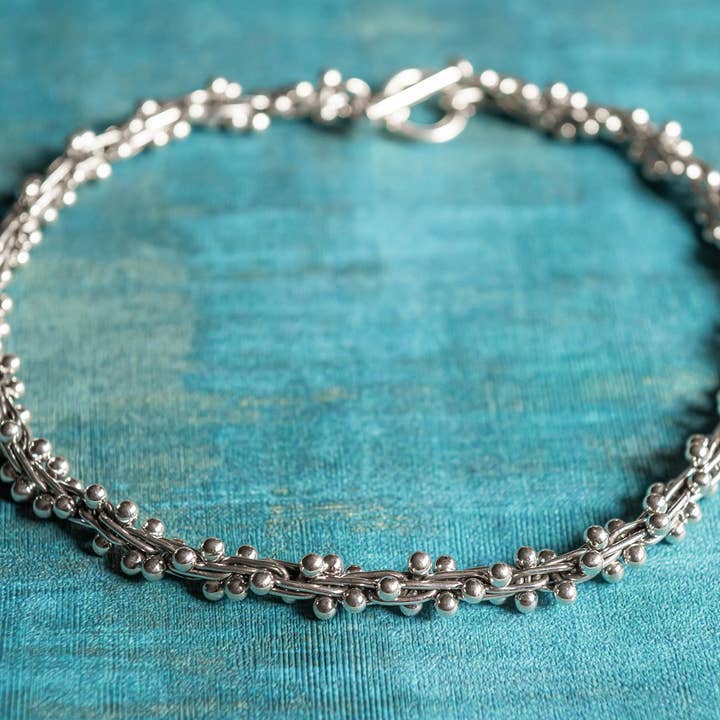 Gift For Her - DNA Peppercorn Necklace for wholesale by Mon Bijoux