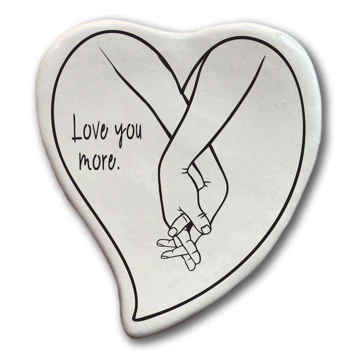 August Ceramics - Wholesale Jewelry Dish - Ceramic Heart Dishes: All Occasion Pre-Pack of 30 dishes1