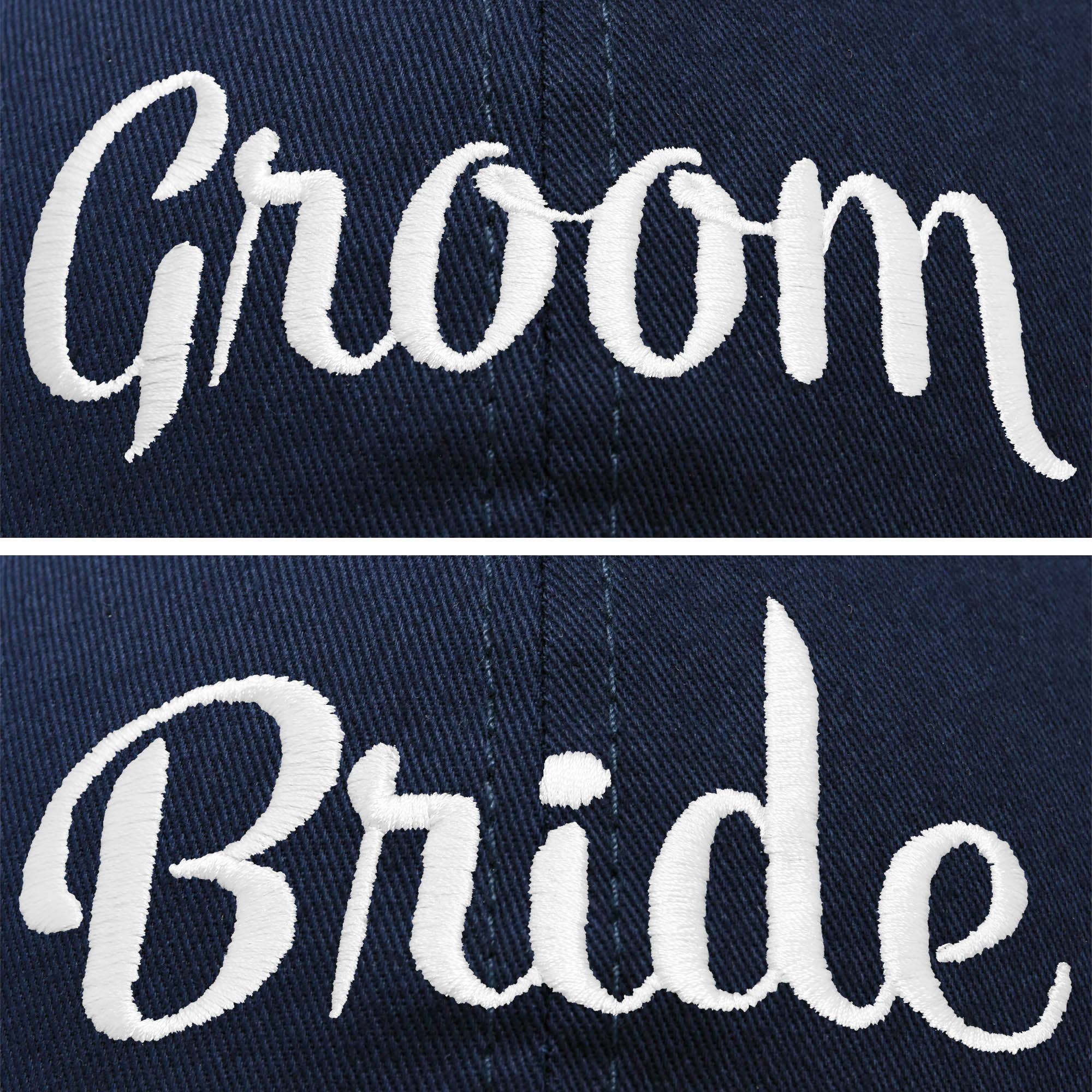 Dalix - Venta al por mayor Gorra de béisbol - Unisex - DALIX Novia Novio Papá Sombreros Gorras De Béisbol Gorras De Boda Recién Casados25