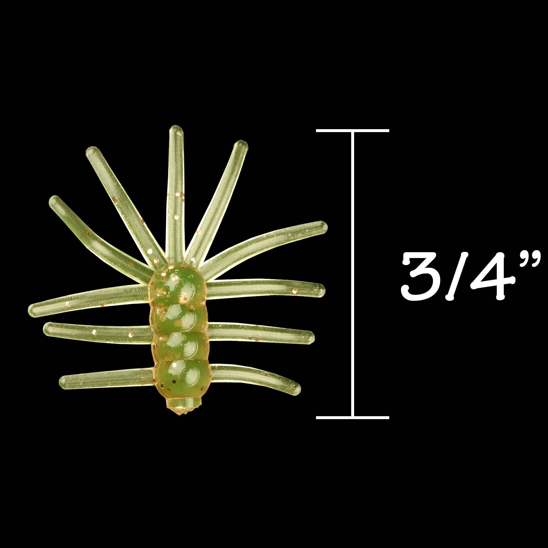 Lake Effect Lures - Wholesale Sporting Accessories - Ice Bug Floppy Body Plastic Bait - 10 Pack5