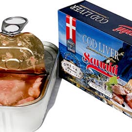 Cod Liver 18/4.3oz - SANNITI for wholesale by Khayyan Specialty Foods