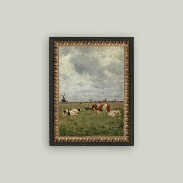 Petal Lane Home - Wholesale Art Print - Cattle on the Pasture