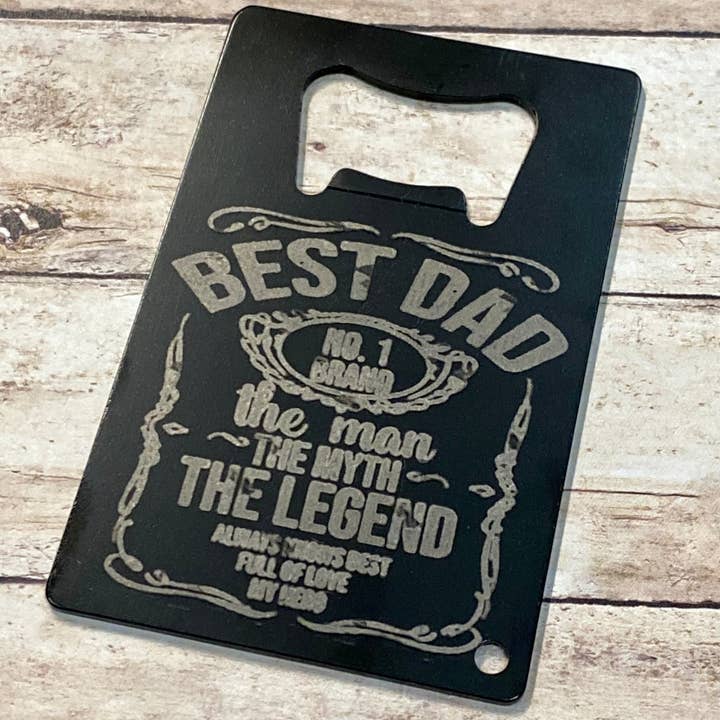 KW Custom Creations - Wholesale Bottle/Wine Opener - Credit Card Bottle Opener