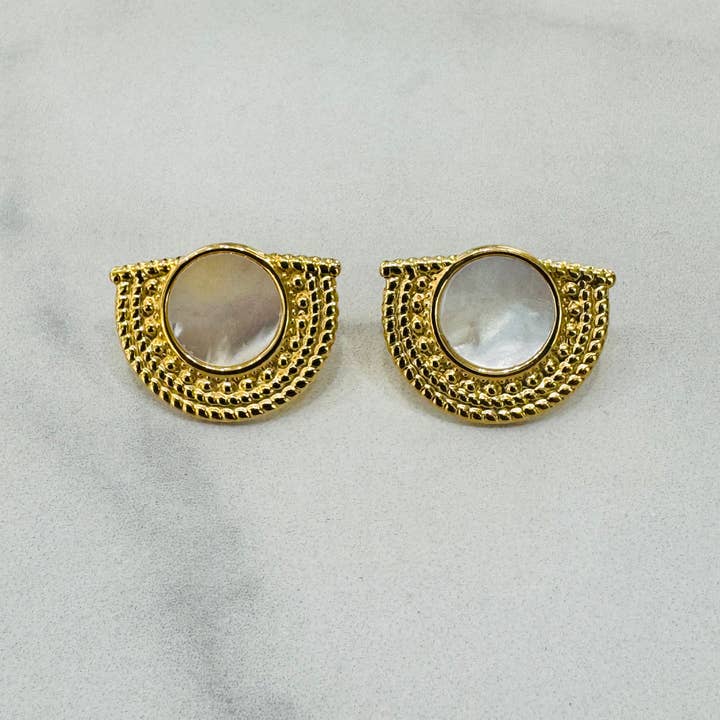 Cassette Barcelona – Engroshandel Ørestikkere – Egyptiske øreringe i rustfrit stål0