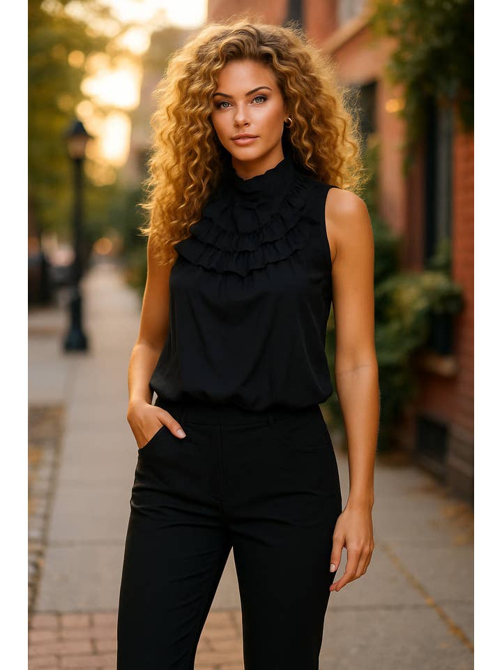 A Woman we Love - Wholesale Button Down Shirt - Women's - Pack of 20 Spring-Summer Blouses – Ultra-Lightweight Fabric 20