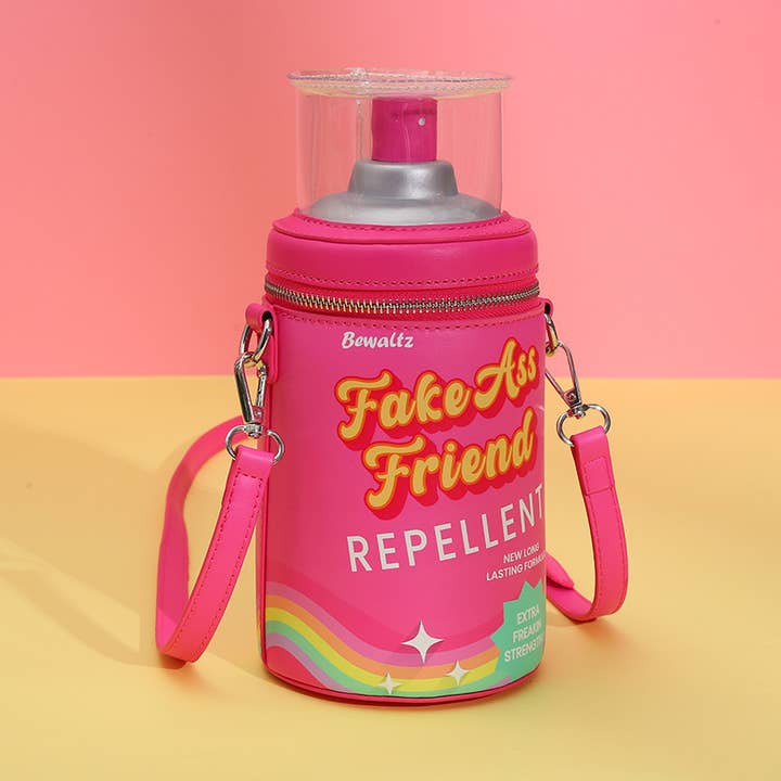Bewaltz - Wholesale Crossbody bag – Women's - Spray Bottle- Fake Ass Friend Repellent Handbag0