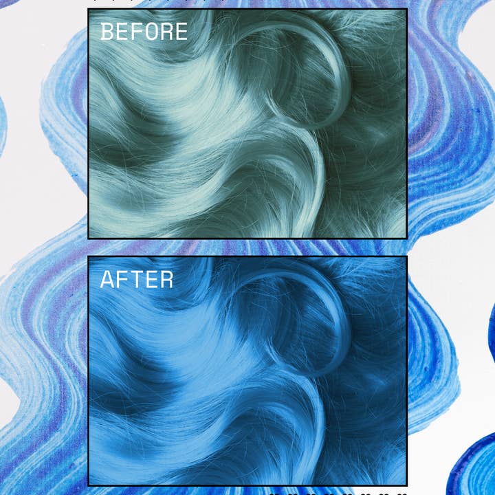 Manic Panic - Wholesale Hair Dye - Love Color™ Blue Valentine® Color Depositing Conditioner