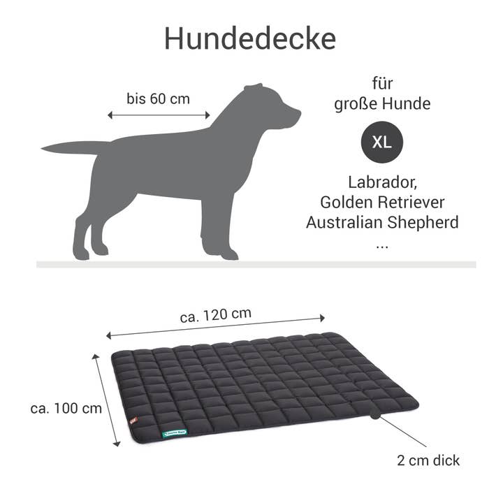 Doctor Bark - Wholesale Pet Bed - Dog - Doctor Bark reversible blanket grey/green6