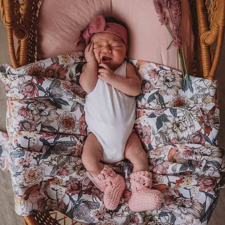 Snuggle Hunny - Wholesale Swaddle – Baby - Australiana Organic Muslin Wrap3