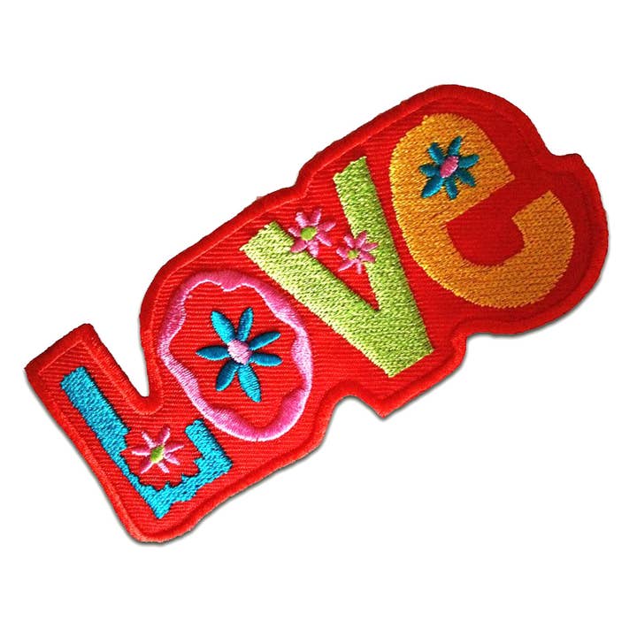 Opstrijkpleister - Love Liebe2 voor wholesale door Catch the Patch