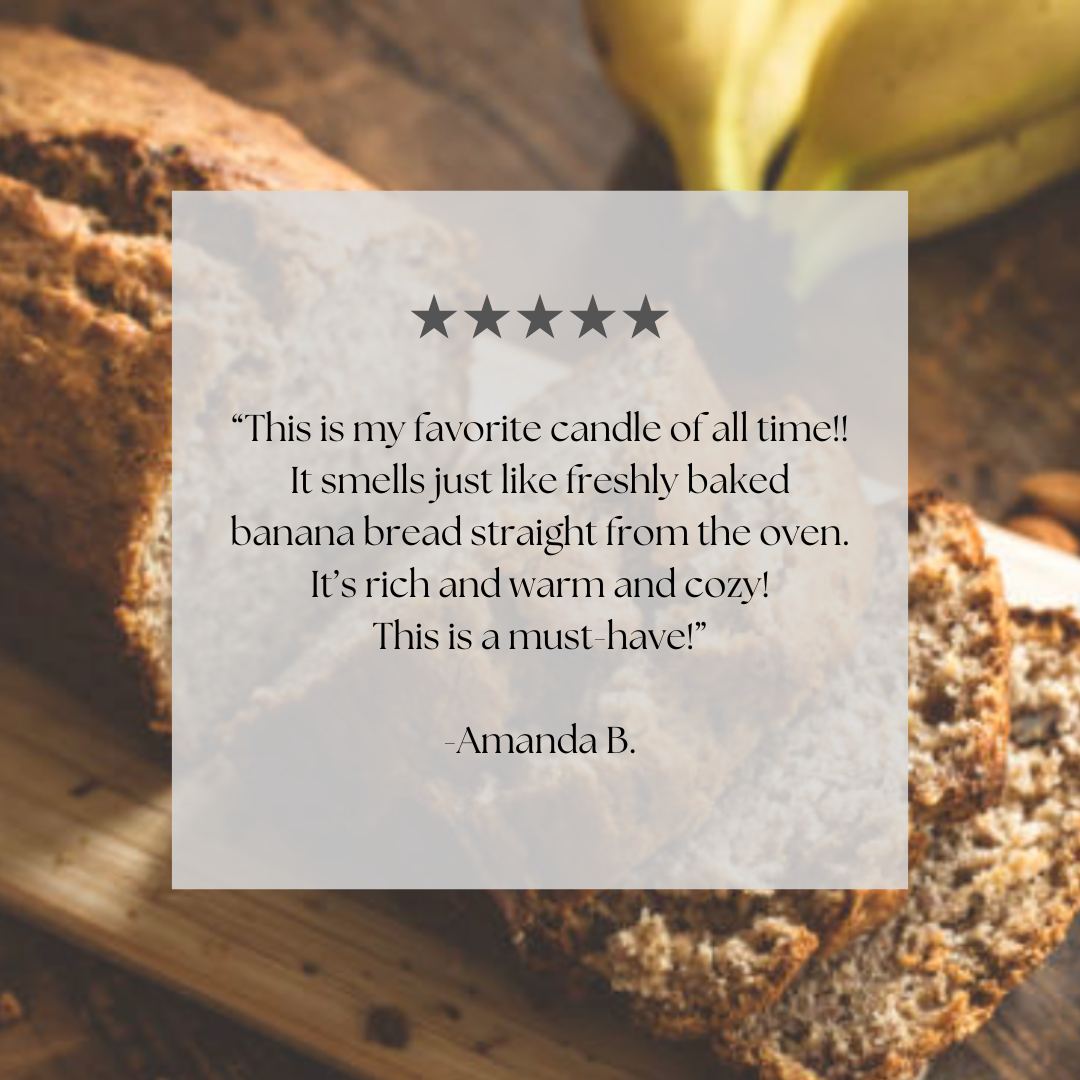 Kindred Candle - Wholesale Jar/Filled Candle - Banana Nut Bread 16 oz5