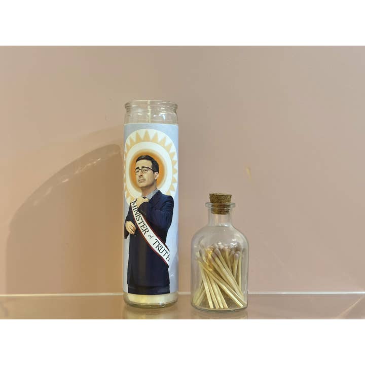 Flaming Feminist - Wholesale Votive Candle - John Oliver