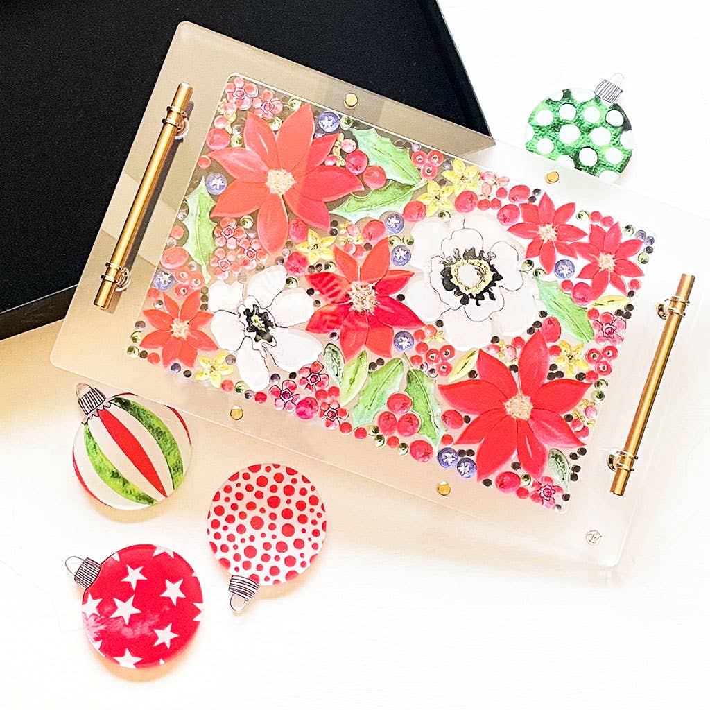 LO in LONDON® - Wholesale Decorative Tray - THE HOLIDAY BLOOMS OBSESSION TRAY4