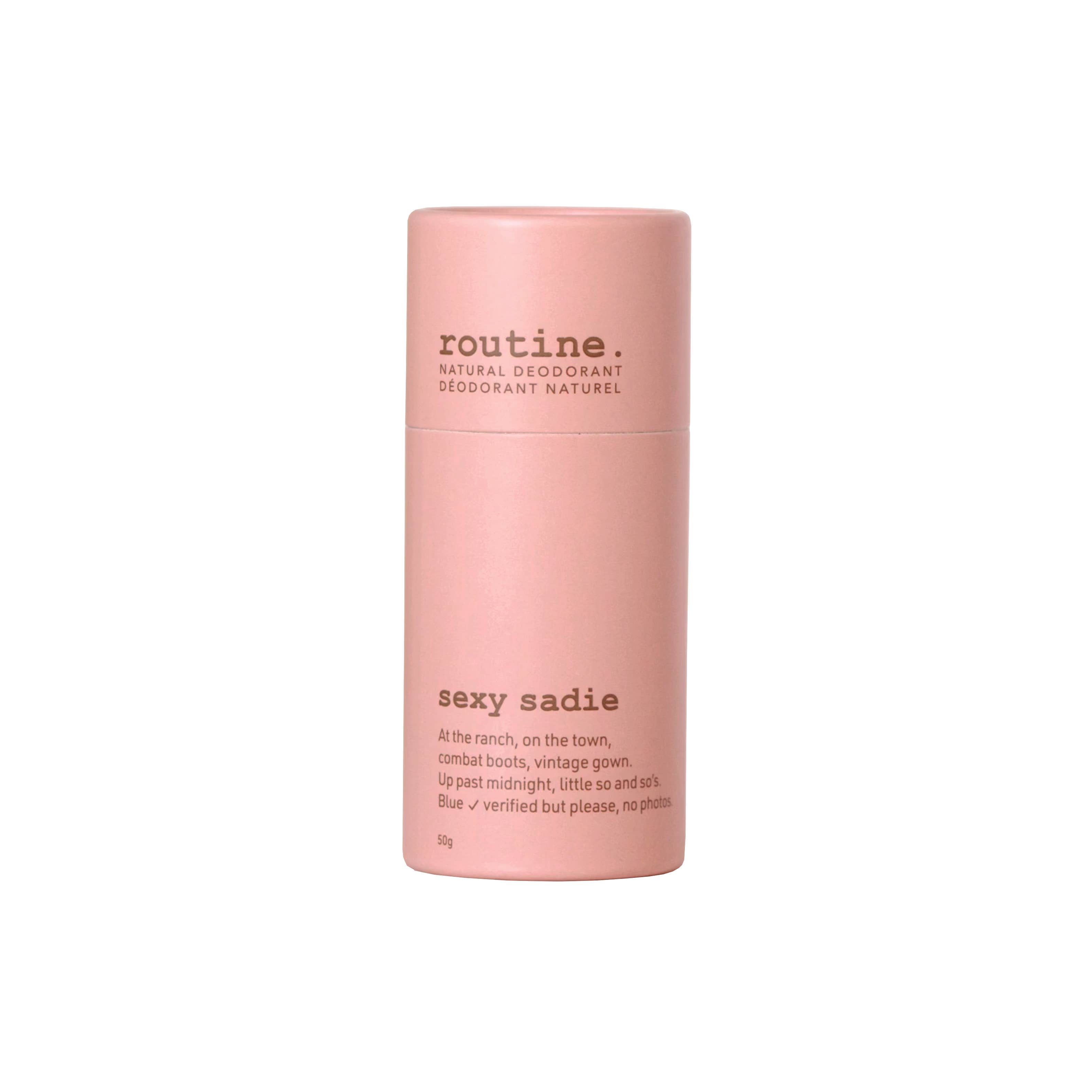Routine - Wholesale Deodorant - Women's - Sexy Sadie 50g Deodorant STICK
