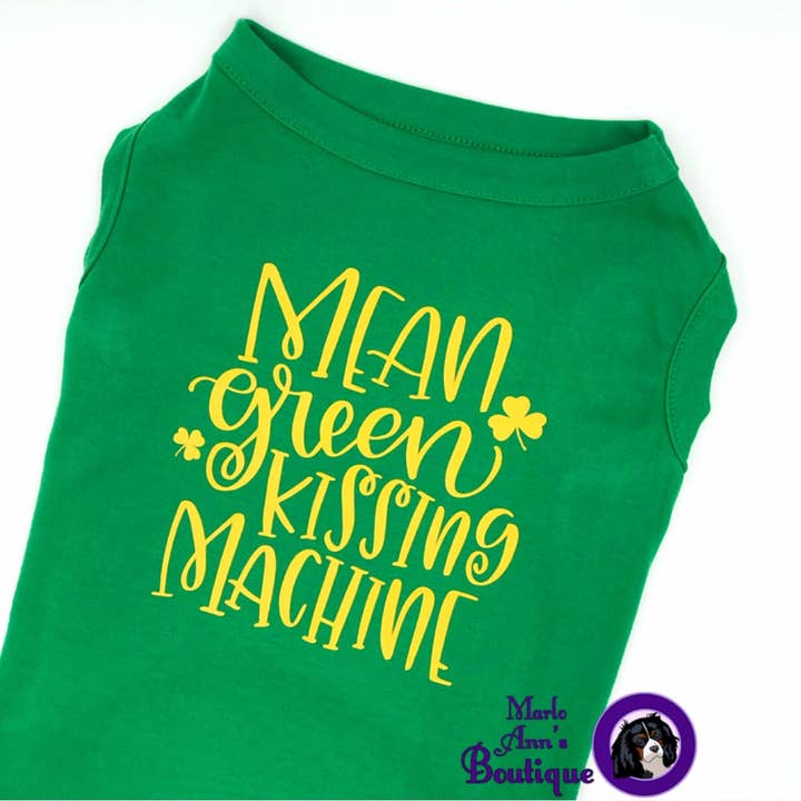 Camiseta Pup do Dia de São Patrício por atacado de Marlo Ann's Boutique