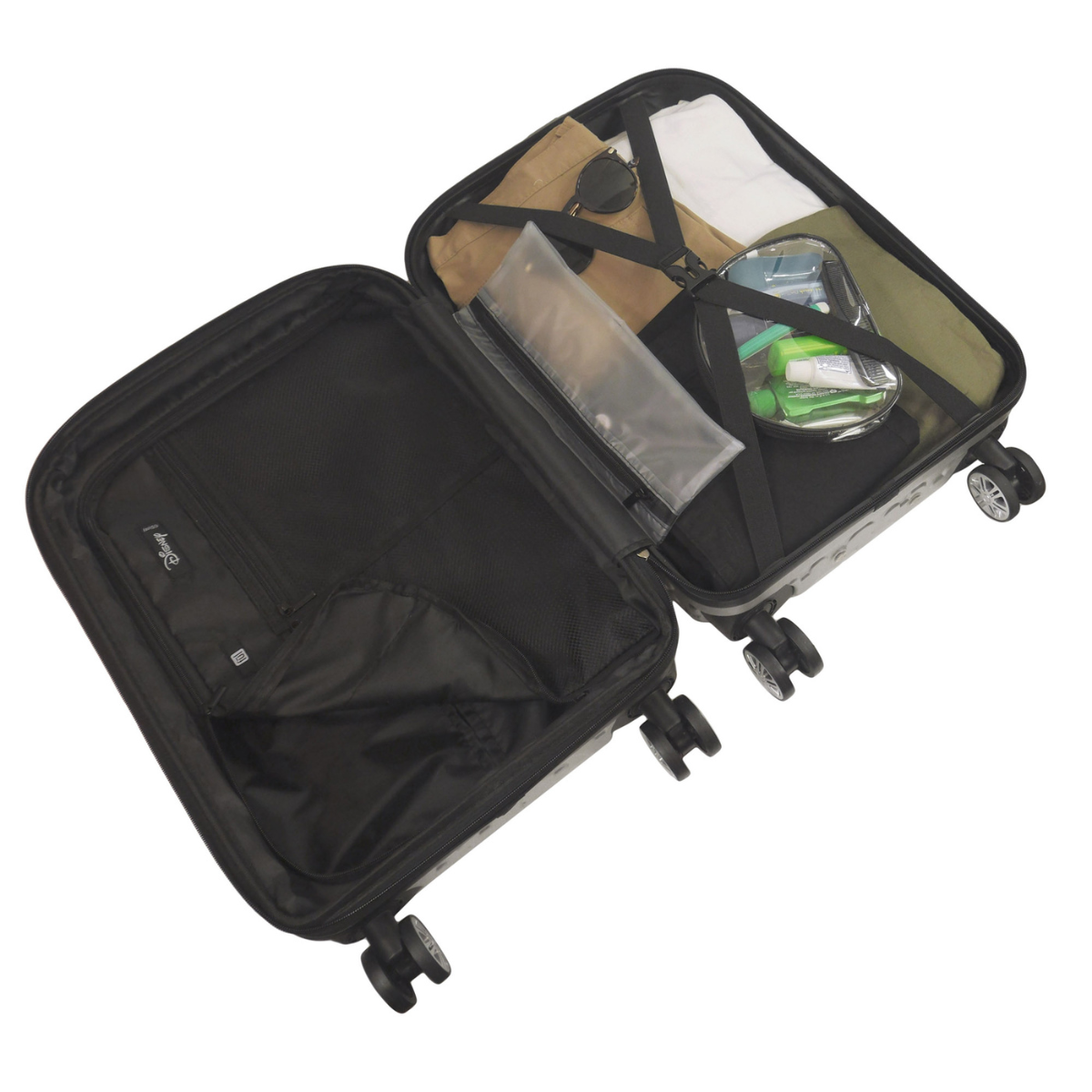 FUL Luggage (Concept One) – wholesale Luggage – Disney Ful Mickey Mouse Icon All Over 3D Molded 22.5" Carry-on Luggage4