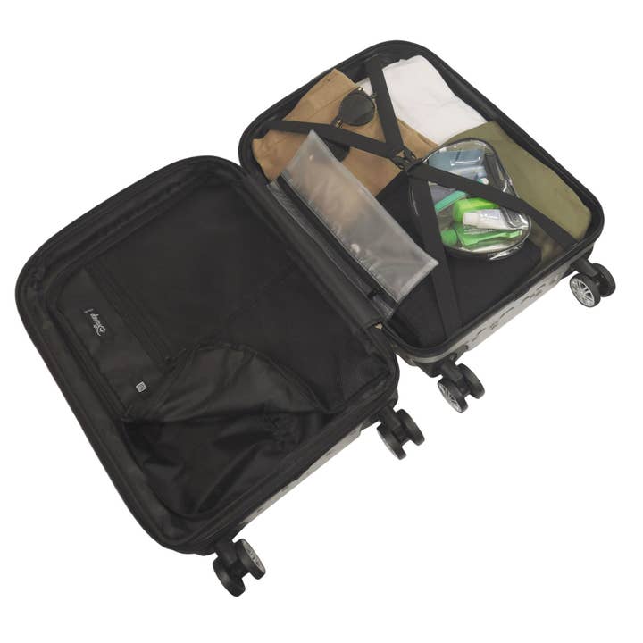 FUL Luggage (Concept One) – wholesale Luggage – Disney Ful Mickey Mouse Icon All Over 3D Molded 22.5" Carry-on Luggage4