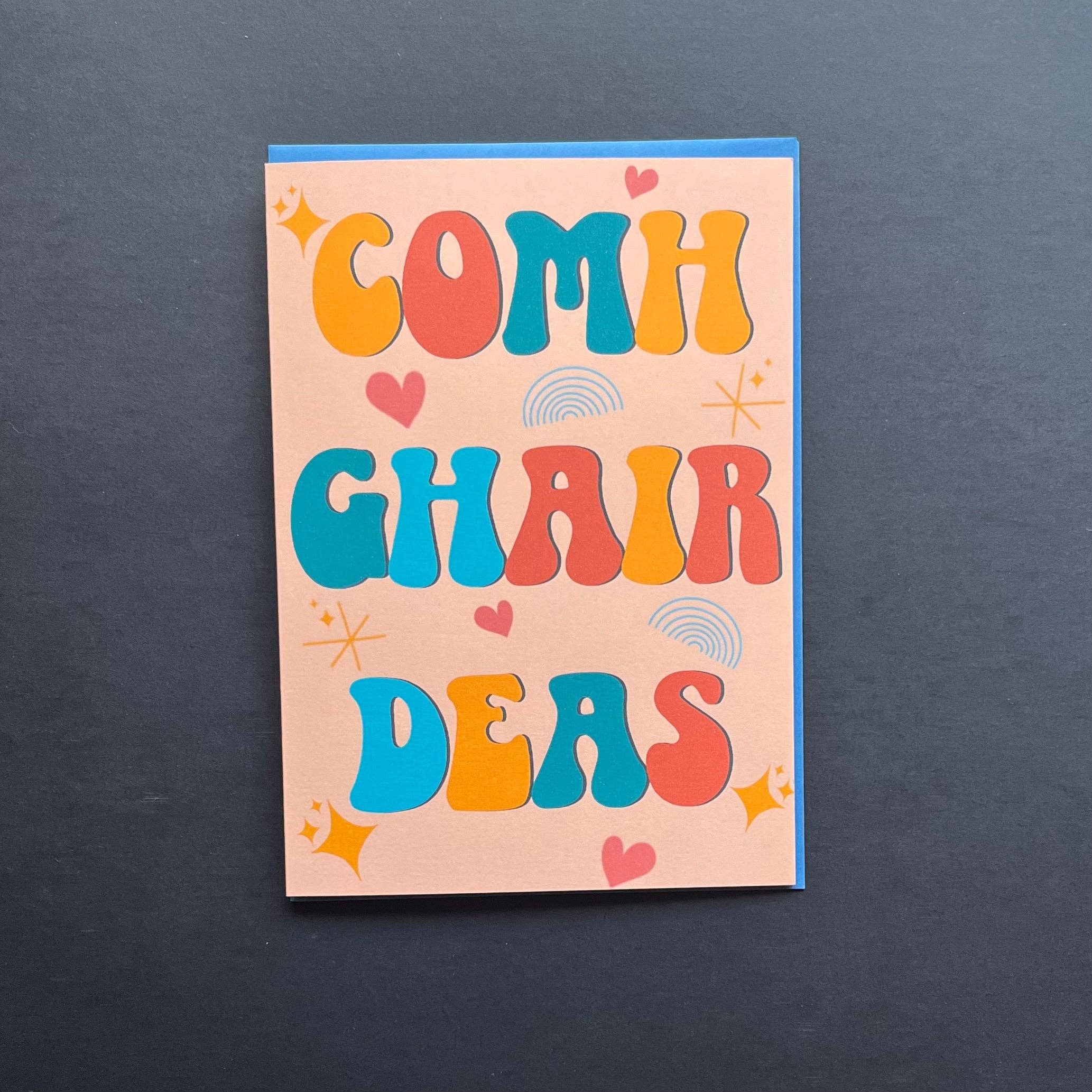 Irish Cards & Prints - Wholesale Congratulations Card - Comhghairdeas1