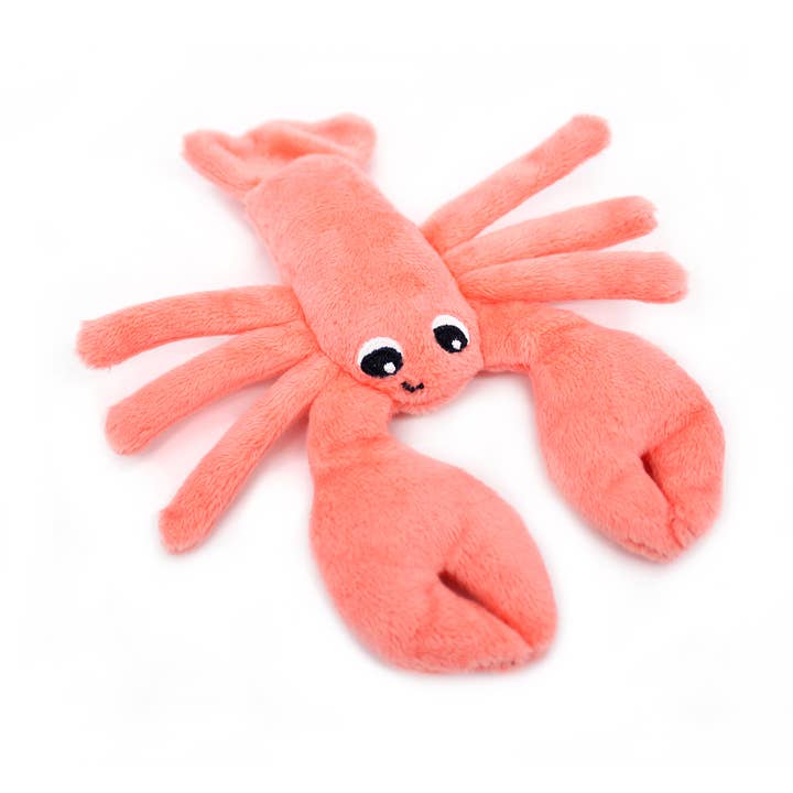 Les Déglingos, France - Wholesale Stuffed/Plush Toy - Kids & Baby - LES PTIPOTOS - 48CM MUM&BABY PLUSH LOBSTER CORAL2