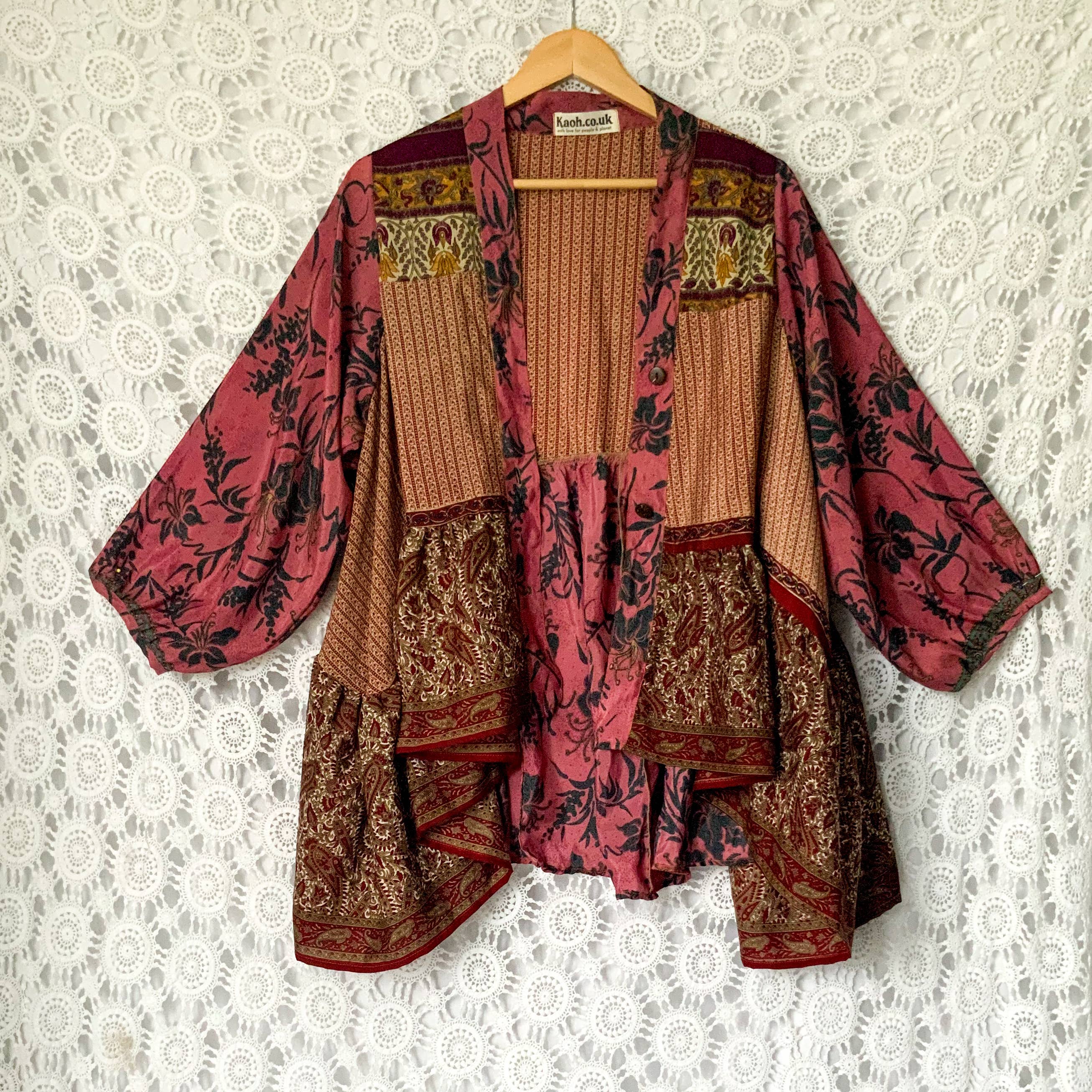 Kaohinani – wholesale Buttoned-down shirt – Women's – Sari Smock Shirt12