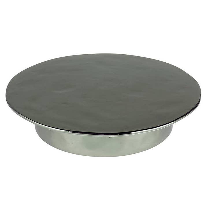 Ceramic Luster Pedestal - Moss for wholesale by Santa Barbara Design Studio by Creative Brands