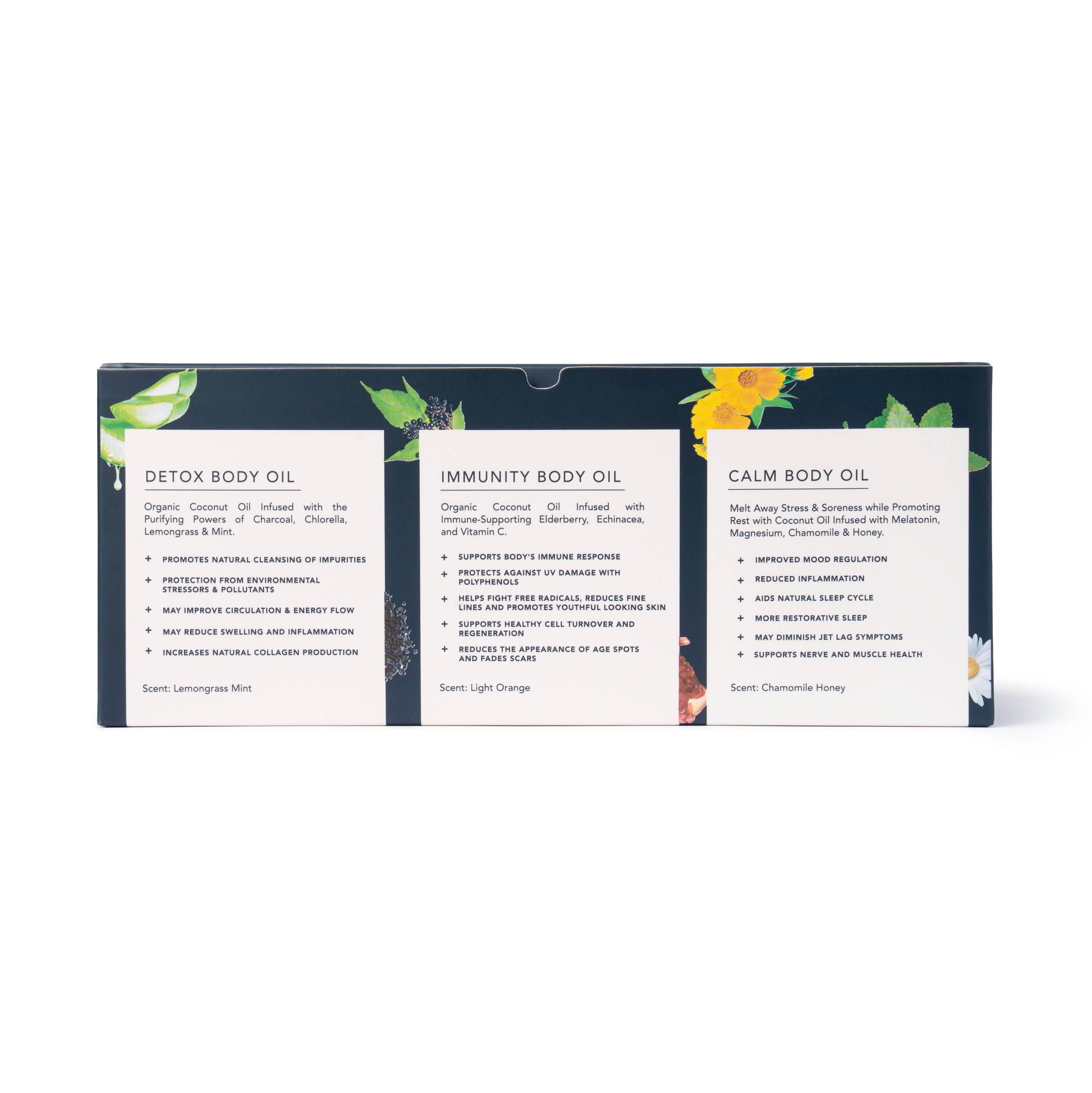 Conscious Coconut - Wholesale Bath/Body Oil - Boosted Trio Gift Set2