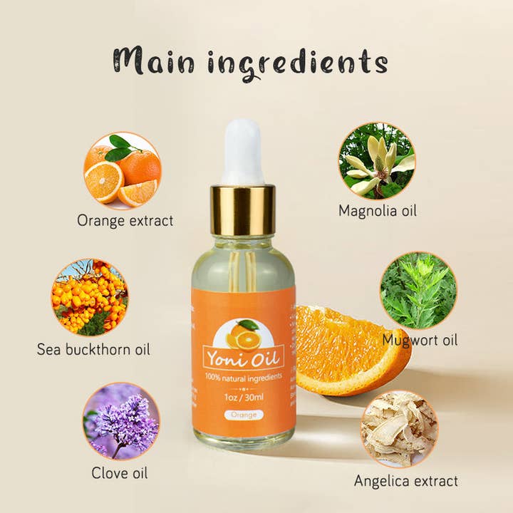 VIGOR - Wholesale Bath/Body Oil - Pure Natural Feminine Eliminates Odor Yoni Oil All-Day25