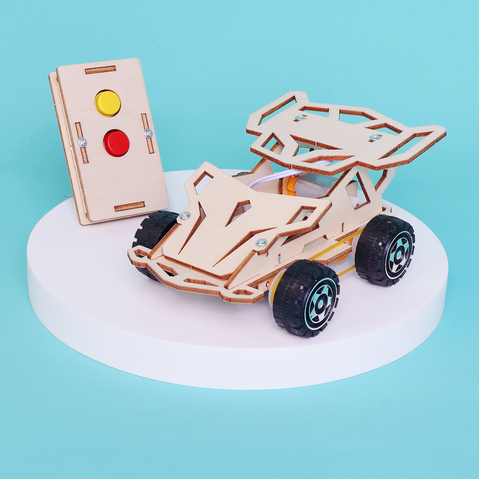 Kitsville - Wholesale Toy Car/Truck - Kids - Infrared Remote Controlled Car DIY Kit, Educational STEM Toy5