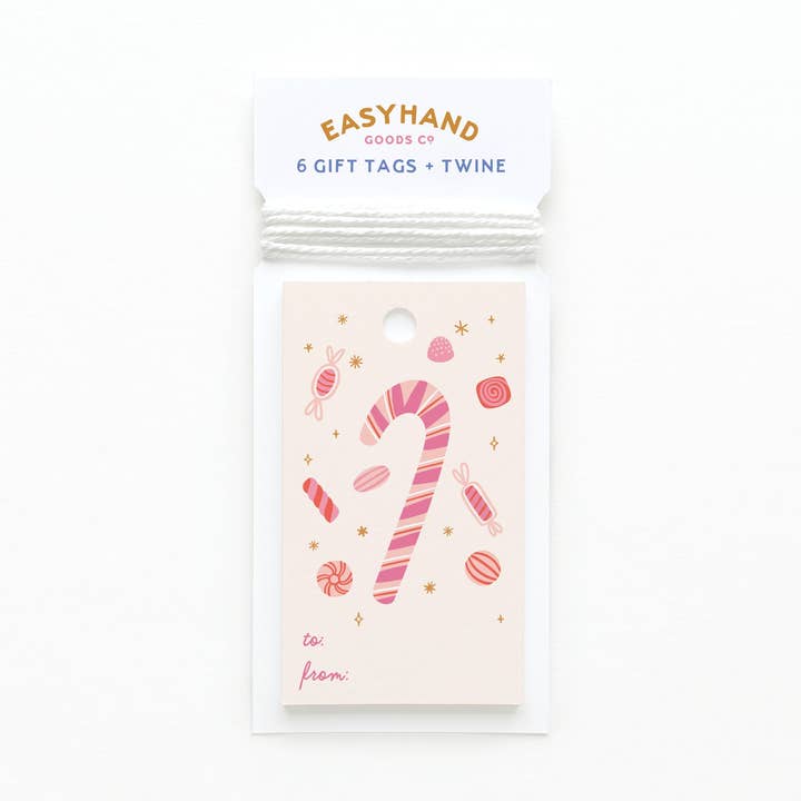Étiquette cadeau Candy Cane pour la vente par Easyhand Goods – formerly Onderkast