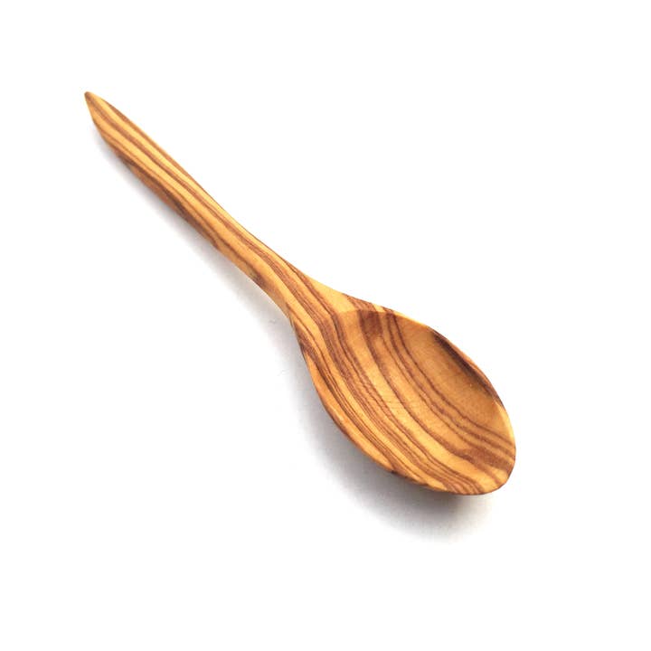 medina mood - Wholesale Kitchen Spoon - Filigree spoon 12 cm handmade from olive wood1