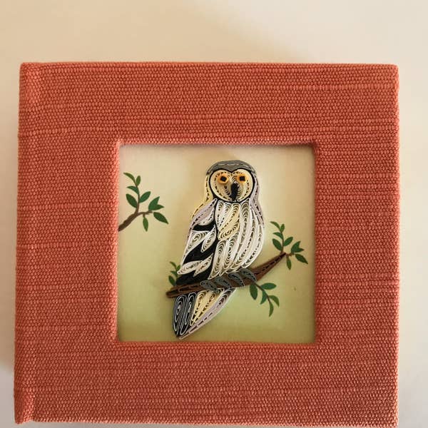 Snow Owl Sticky Note for wholesale by Poppin Cards and Gifts