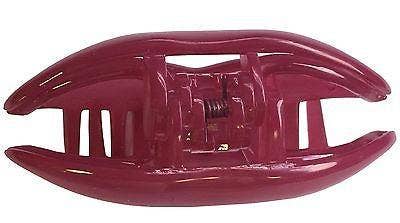 Parcelona – Großhandel Haarclip – Damen – Barcelona Frankreich Lippe Haarklammer, mittelgroß, Zelluloid, Hot Pink2