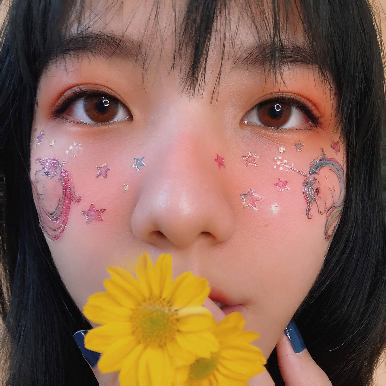 PAPERSELF – wholesale Tillfällig tatuering – Enhörning tillfälliga tatueringar klistermärken6