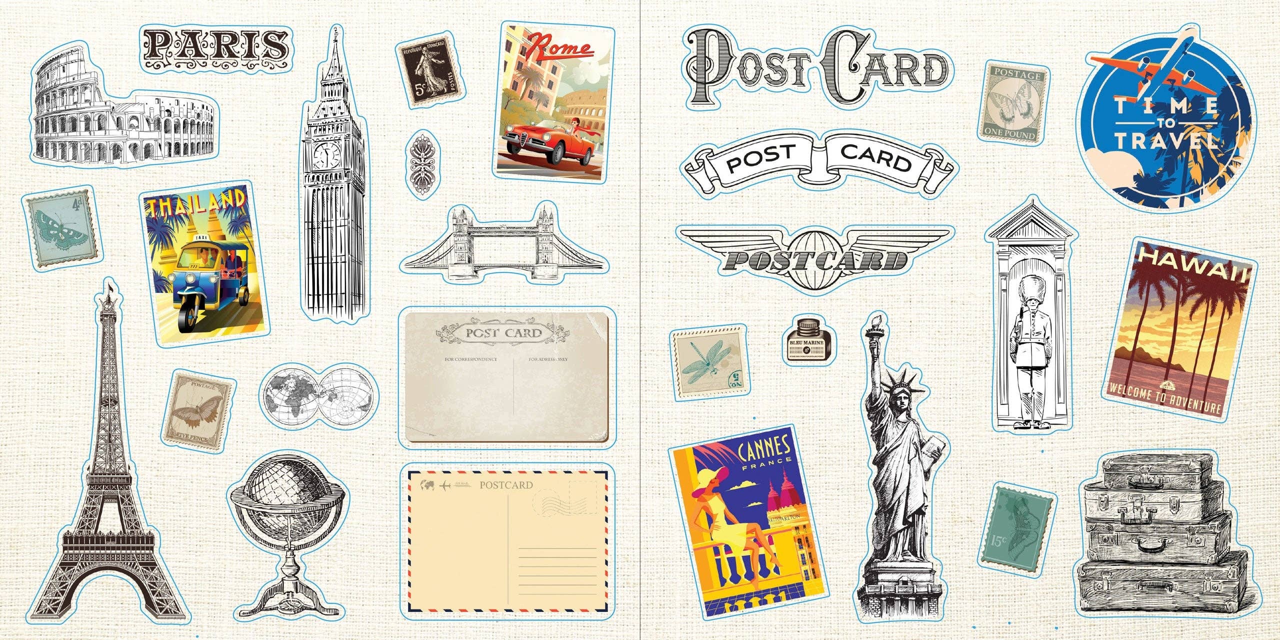 Peter Pauper Press - Wholesale Sticker - Loads of Ephemera! Sticker Book3