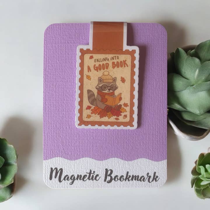 Marcador magnético "Caindo em um Bom Livro", Salva-páginas, Presente para Amantes de Livros por atacado de simply creative