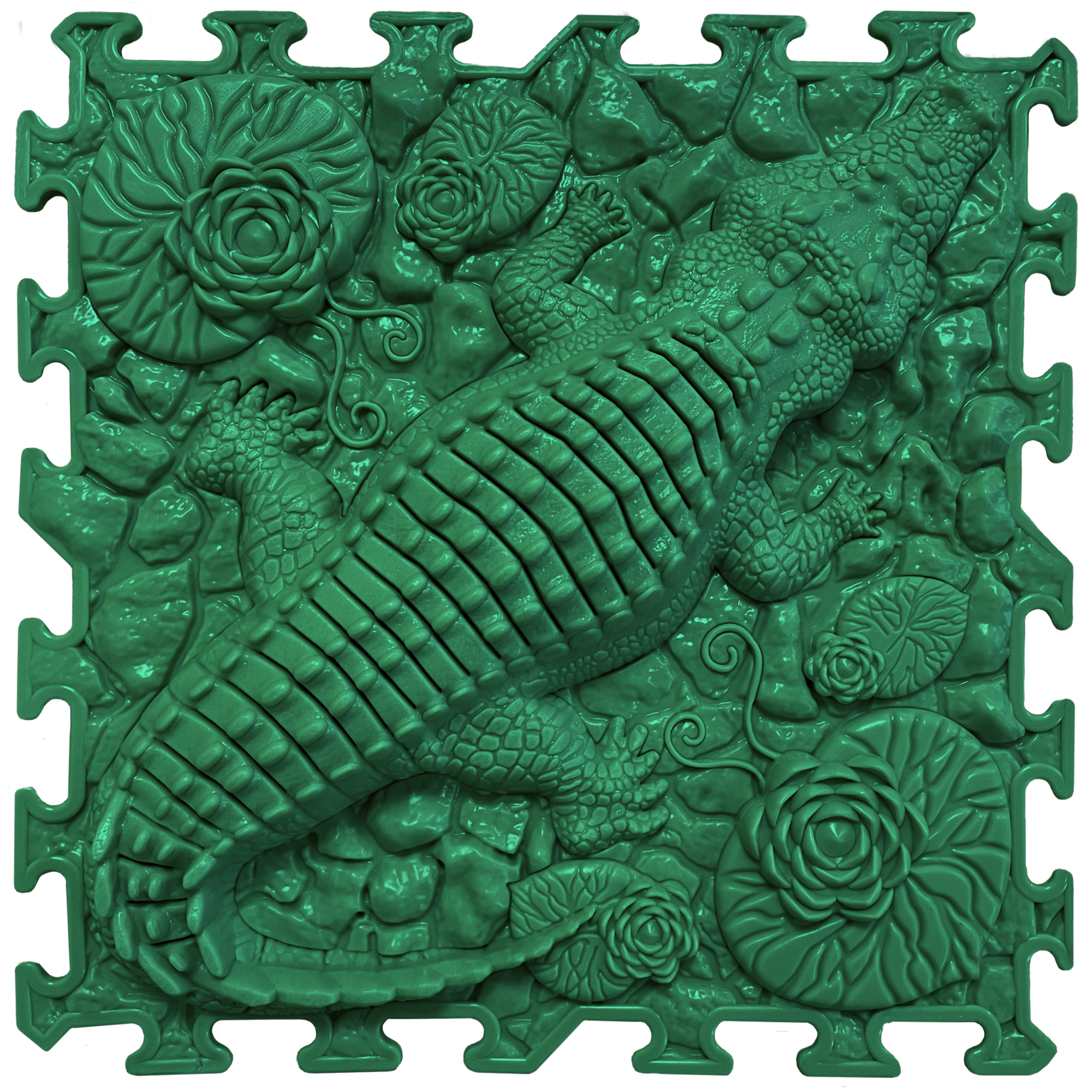 ORTONATURE - Vendita all'ingrosso Puzzle - Bambini - Tappeto sensoriale da massaggio puzzle - set "Trio di animali"1