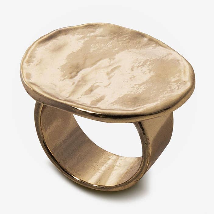 Bague Abril 2 Plaqué pour la vente par Nadia Rabosio Jewellery