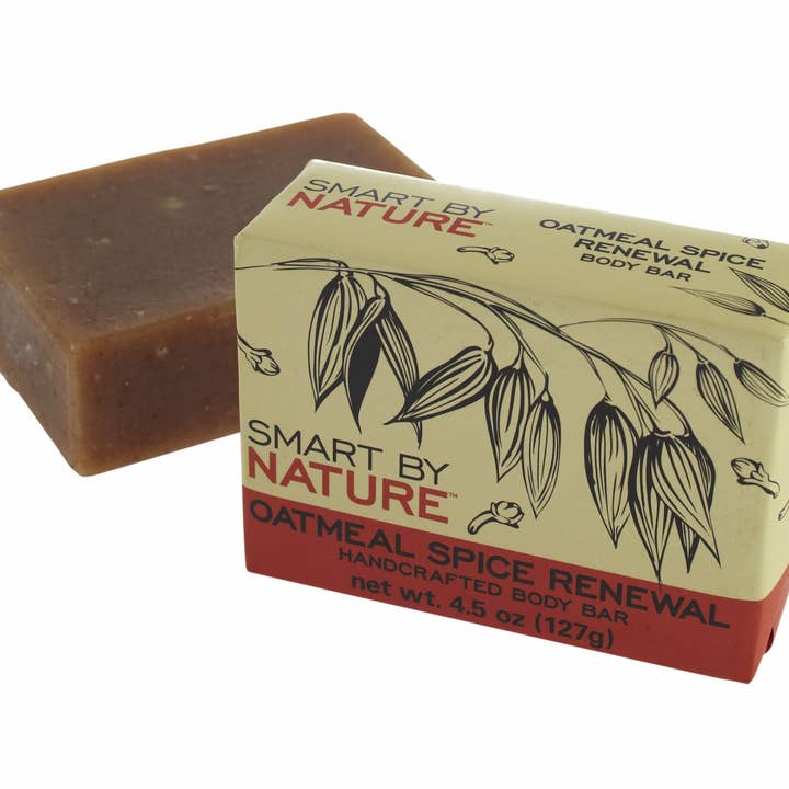 Oatmeal Spice Renewal Body Bar for wholesale by Smart by Nature