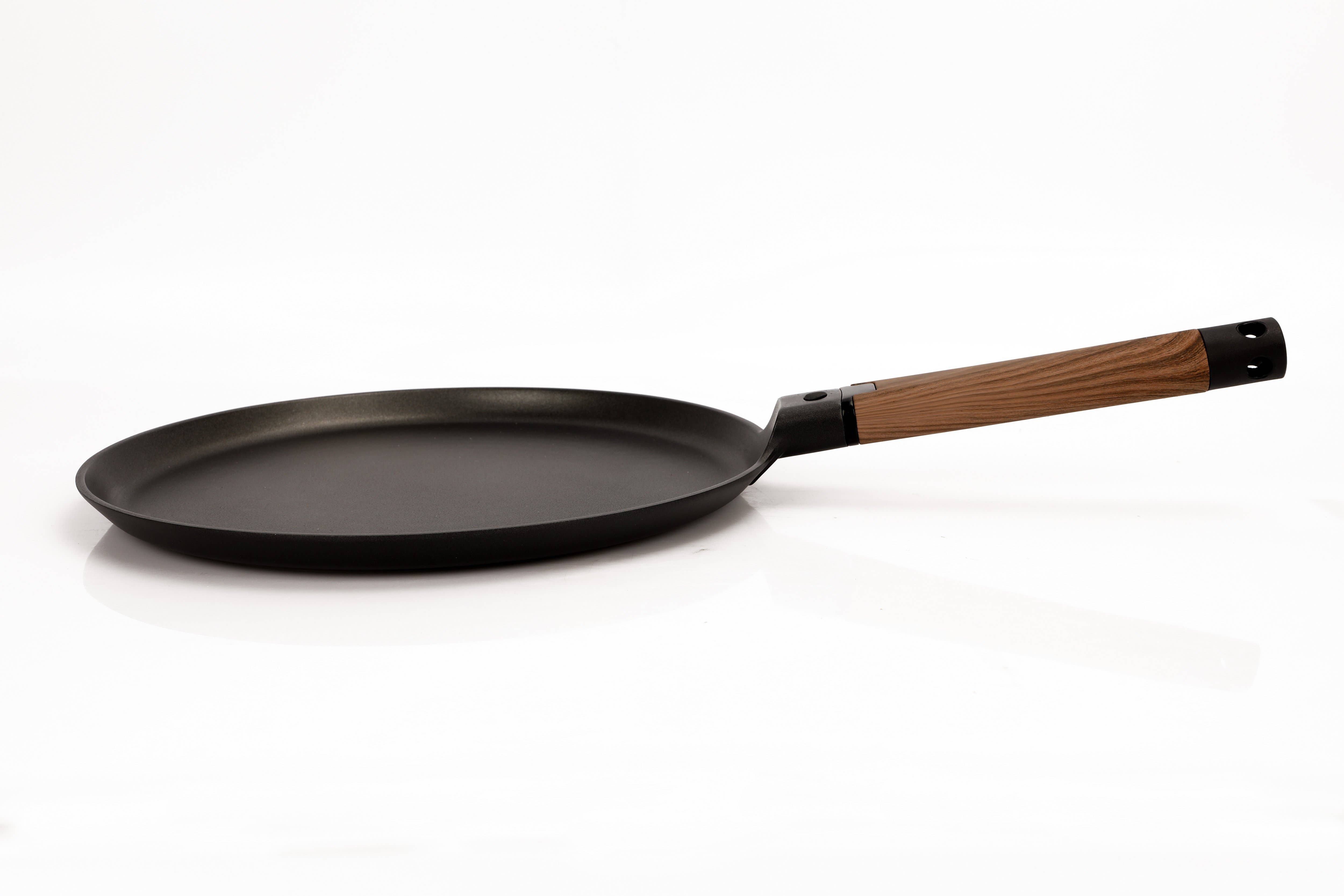 Masterpan Inc. - Wholesale Pan - CREPE PAN NON-STICK CAST ALUMINUM WITH SOFT TOUCH HANDLE, 11"2