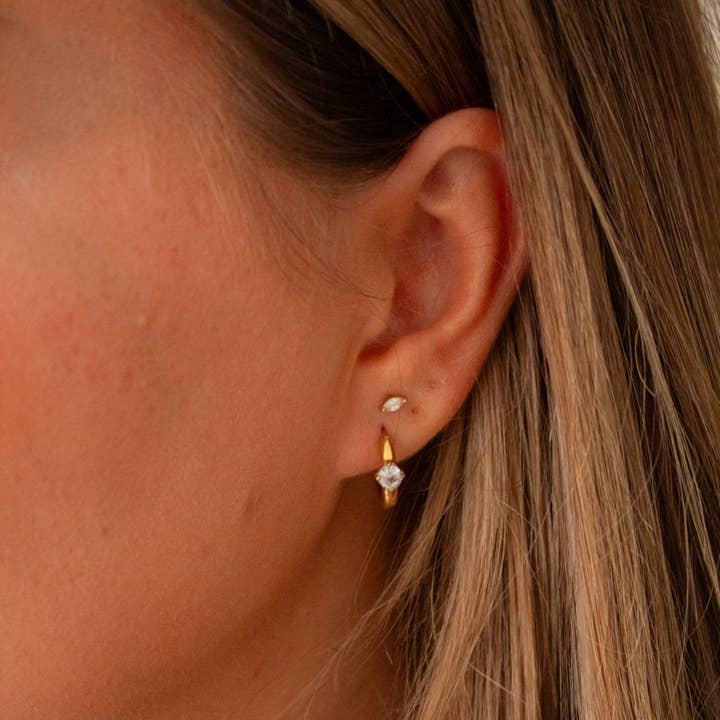 Shop Andi - Wholesale Hoop Earrings - Diamond Ring Hoop Earrings0