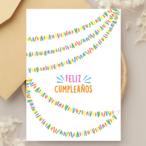 Party Collective - Wholesale Birthday Card - Feliz Cumpleaños Card1
