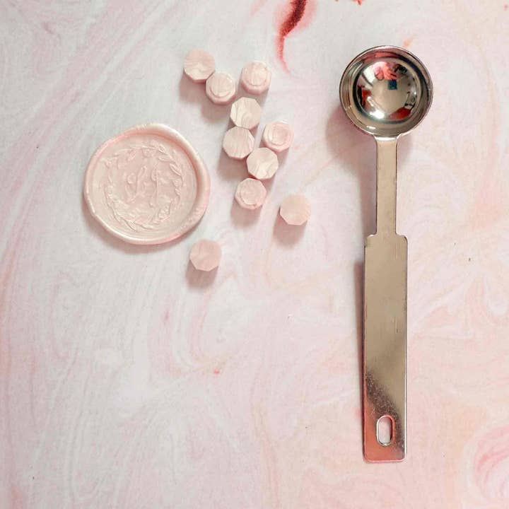 Small Wax Melting Spoon for Making Wax Seals for wholesale by The Natural Paper Company