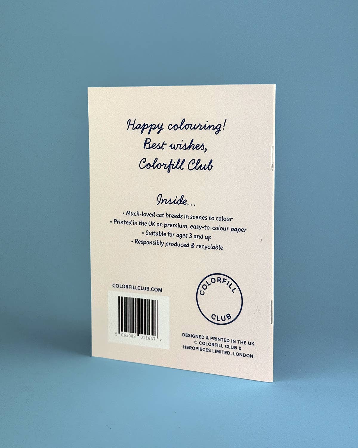 Colorfill Club - Wholesale Colouring and activity book – kids and baby - World of Cats Illustrated Colouring Book4